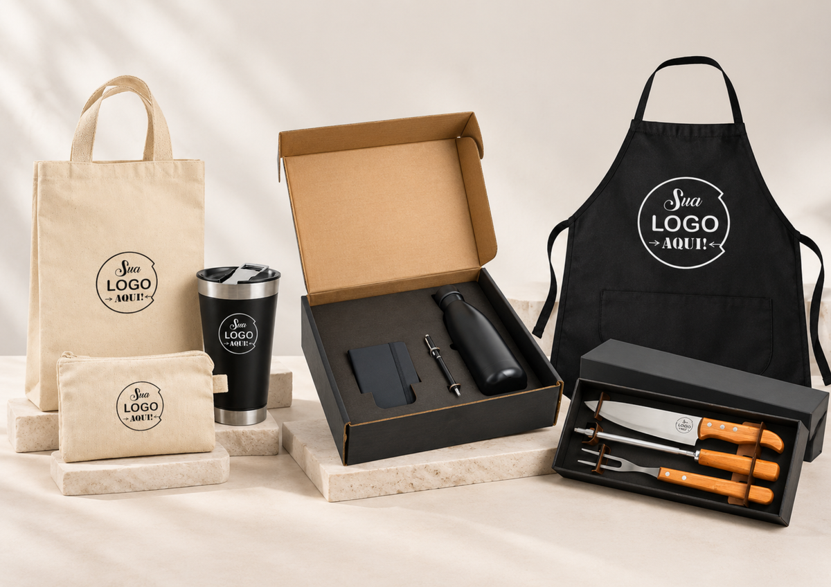 10 ideias de presentes corporativos para clientes | WOODBULL