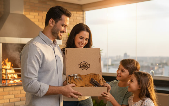 Presentes personalizados para empresas com produtos corporativos da WOODBULL