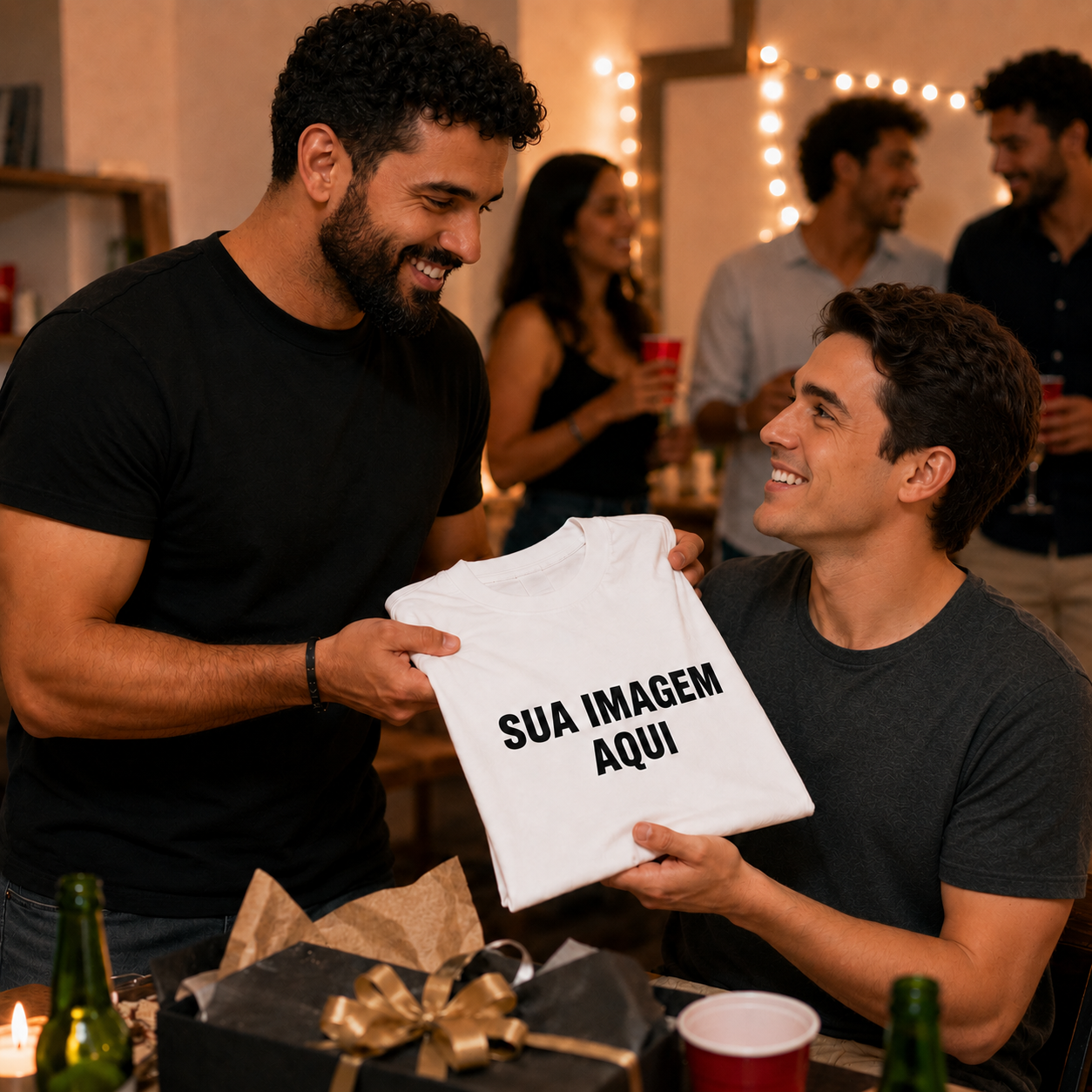 Camiseta com Estampa Personalizada | Presente Criativo