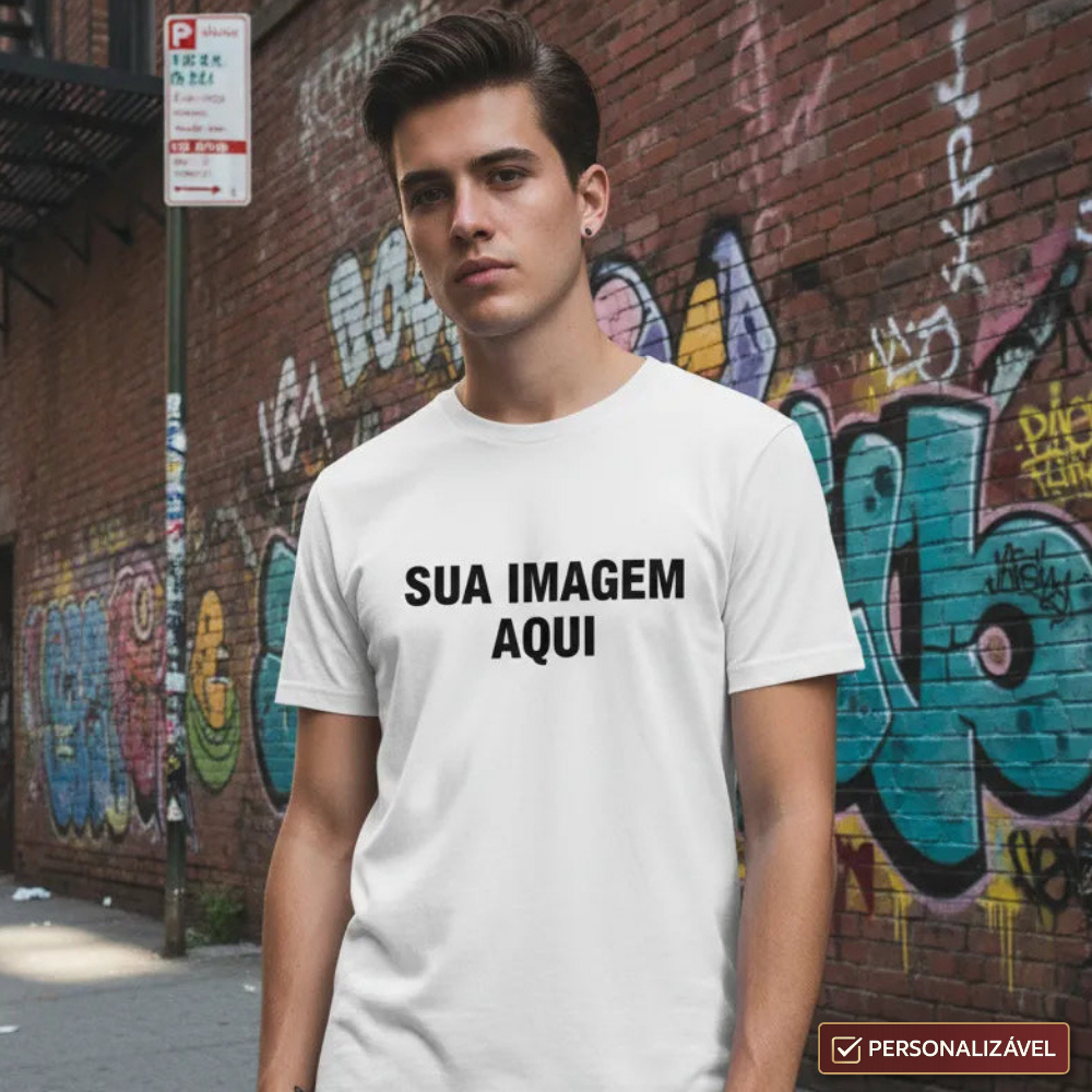 Camiseta Personalizada com Estampa Exclusiva | Presente Criativo
