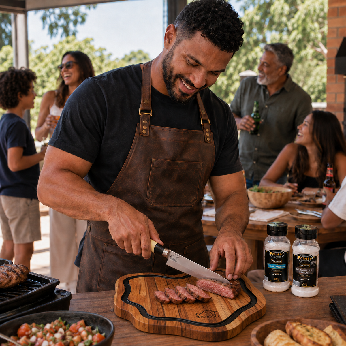 Kit Churrasco Personalizado Do Chef