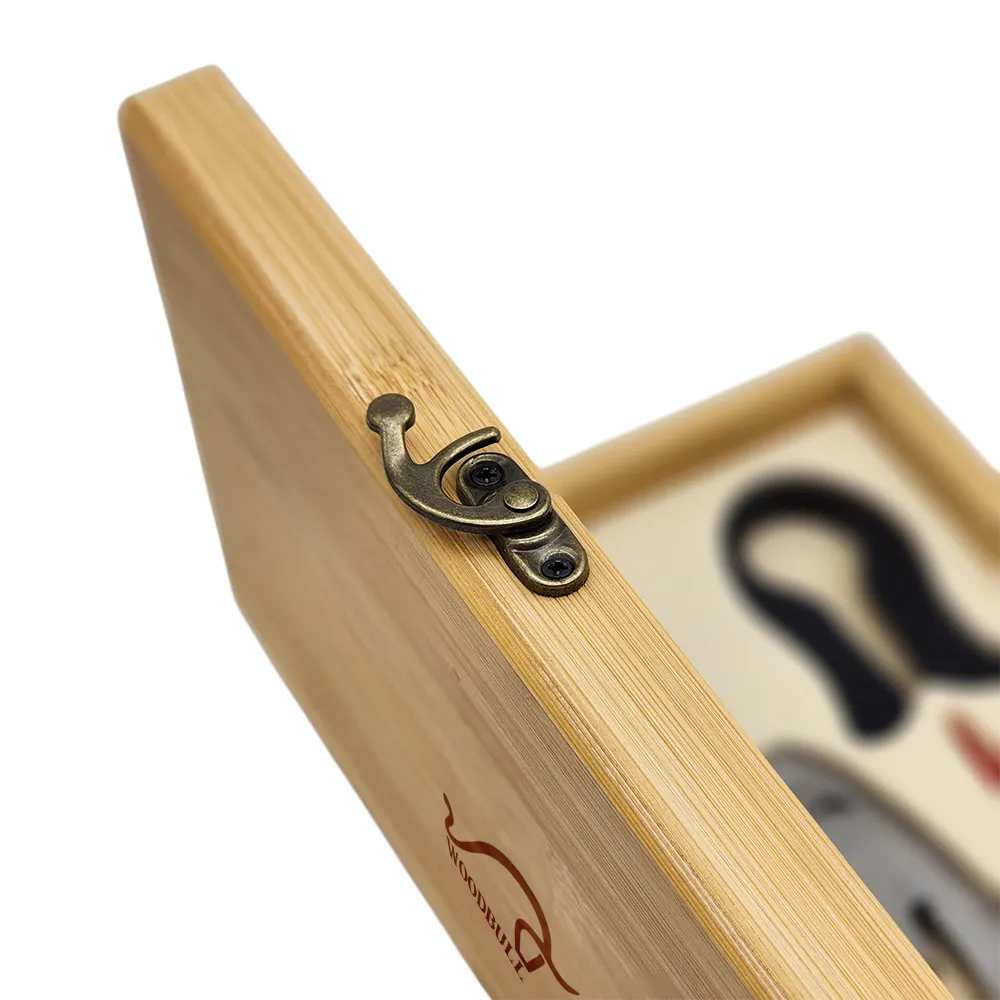 Kit para Vinho com 5 Peças em Caixa de Bambu | Presente Elegante