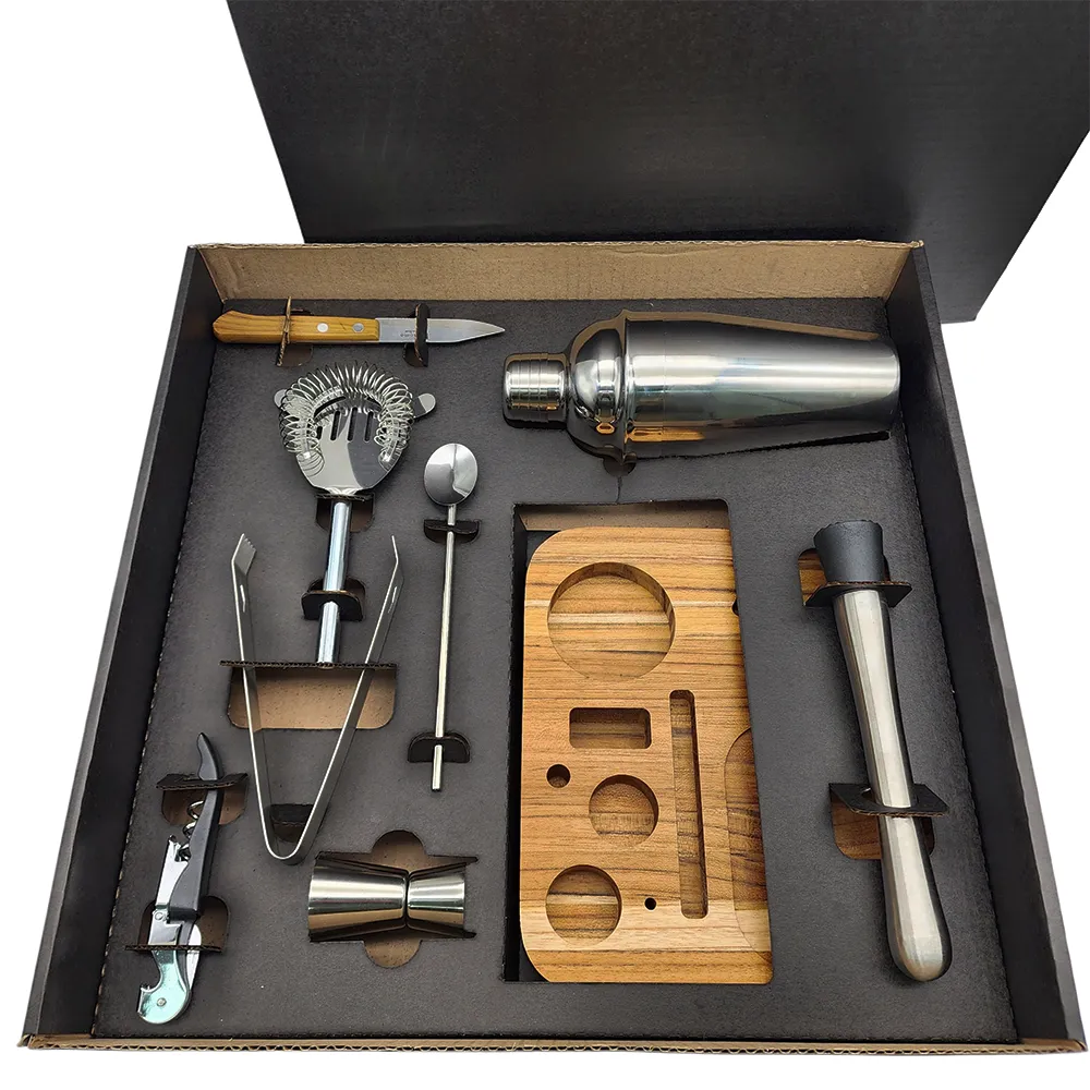 Kit Completo para Caipirinha | Presente para Barman e Amantes de Drinks