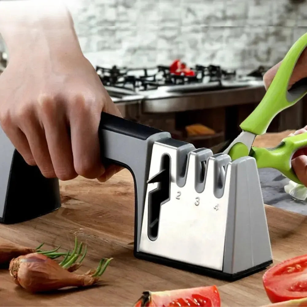 Amolador Afiador de Lâminas Facas Tesouras Portátil