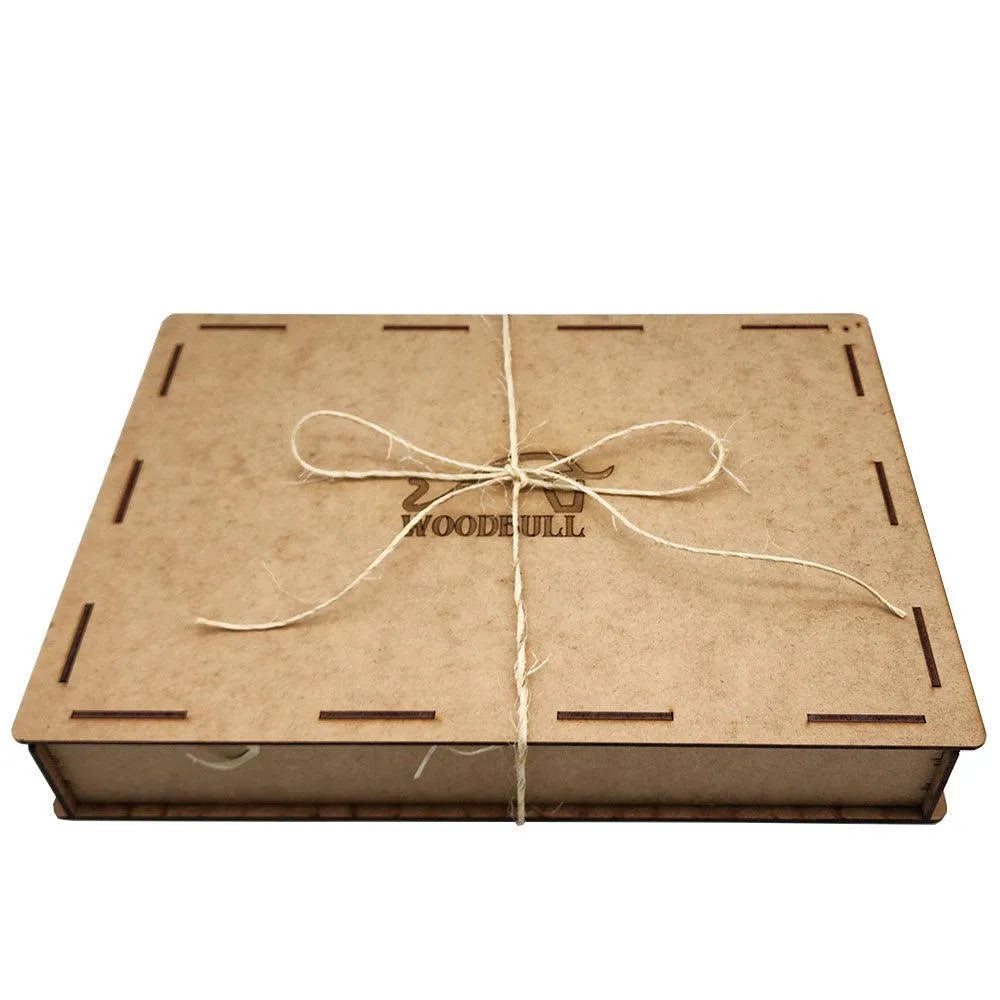 Caixa de Madeira MDF Personalizada para Presente 35×25×5 cm | Caixa Premium para Kits e Presentes