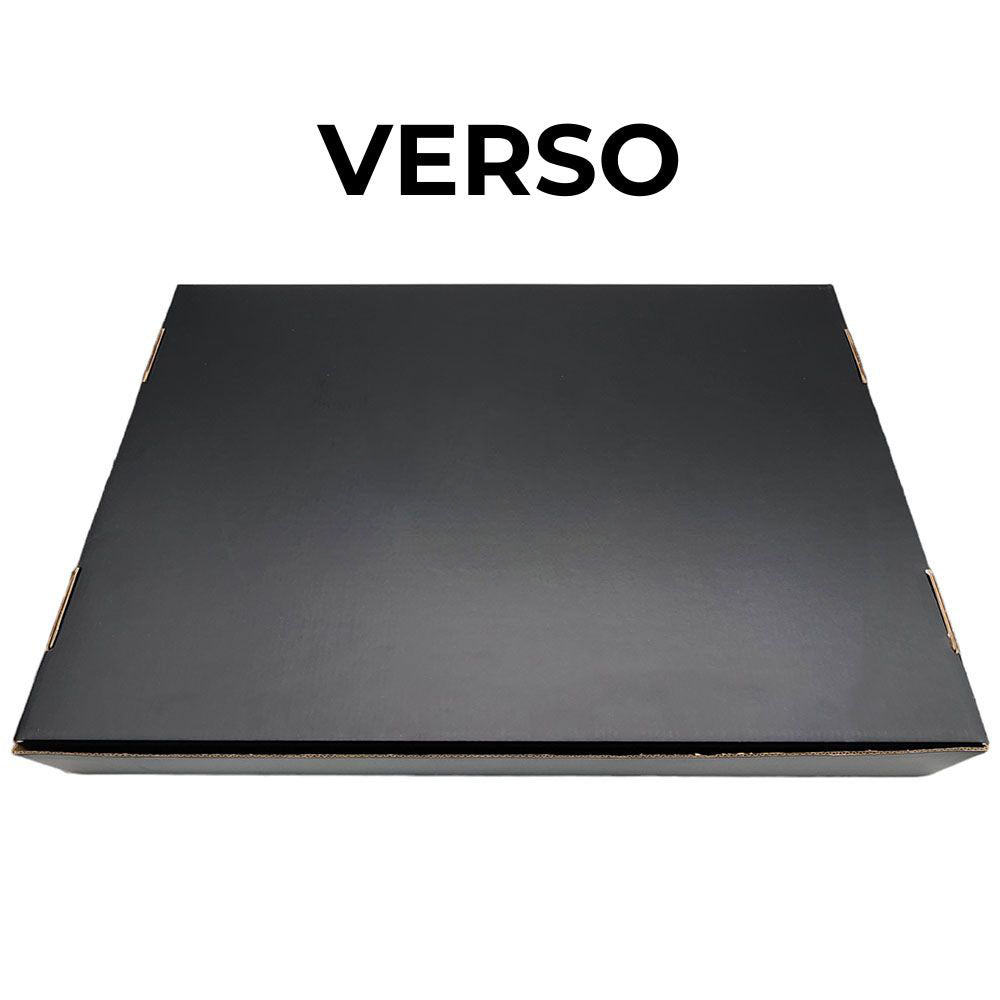 Caixa Presente Retangular Preta WOODBULL