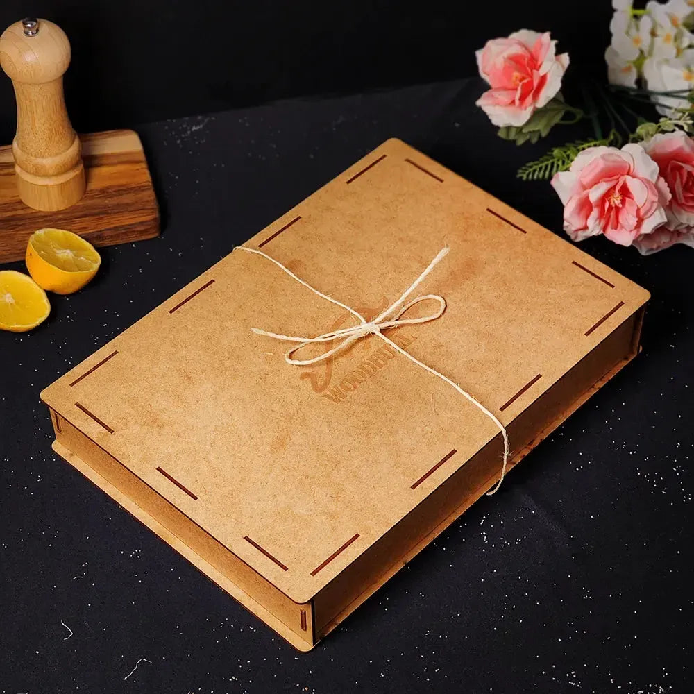 Caixa Madeira MDF (35x25x5cm) Personalizada para Presente