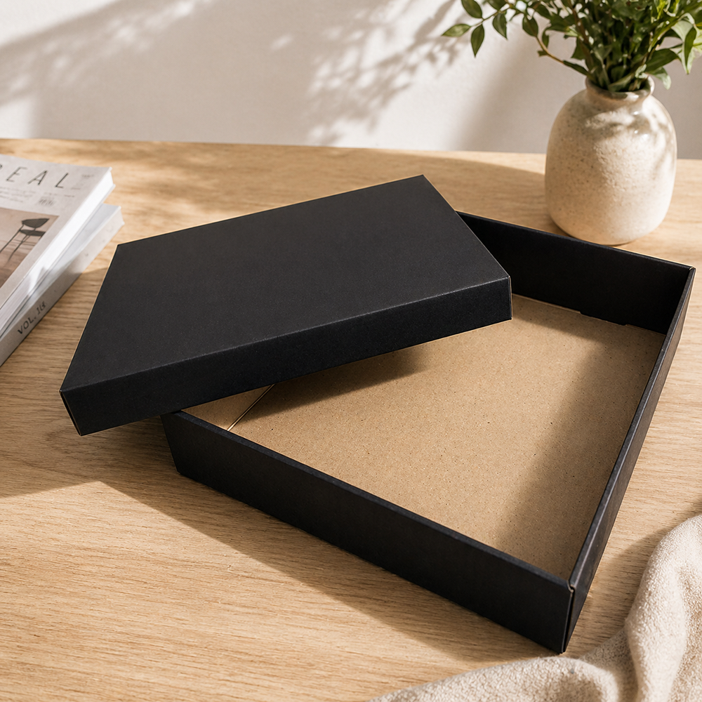 Caixa para Presente com Tampa 43x41x10 cm | Modelo Premium