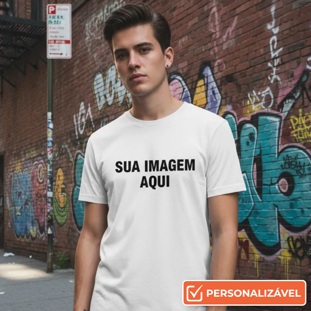Camiseta Personalizada com Estampa Exclusiva | Presente Criativo
