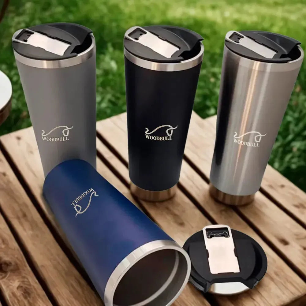 Copo Térmico Cerveja Chopp Personalizado com Tampa e Abridor 730 ml