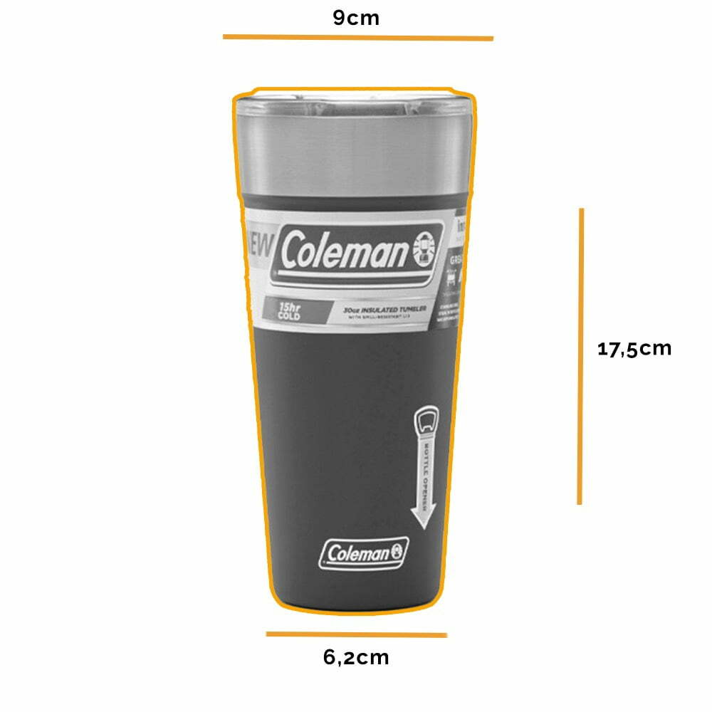 Copo Térmico de Cerveja 600 ml Inox Coleman Personalizado