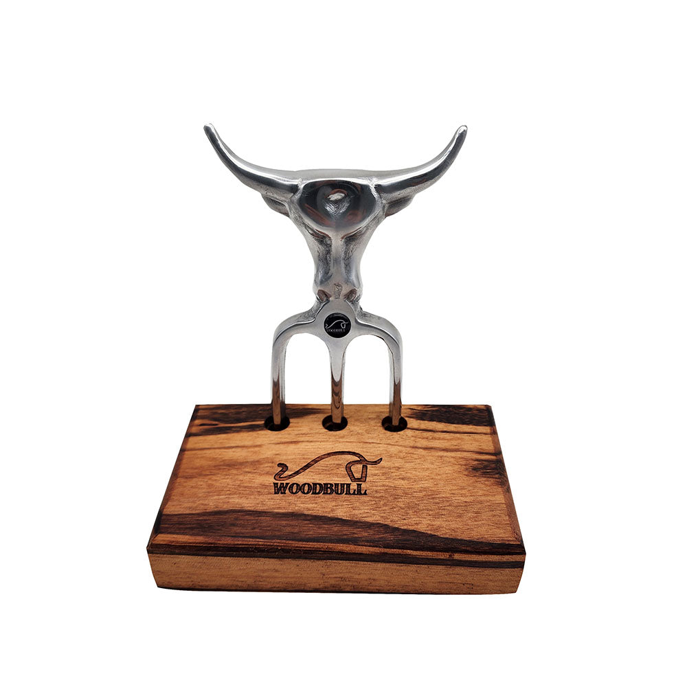 Garfo Tridente para Churrasco Personalizado Alumínio