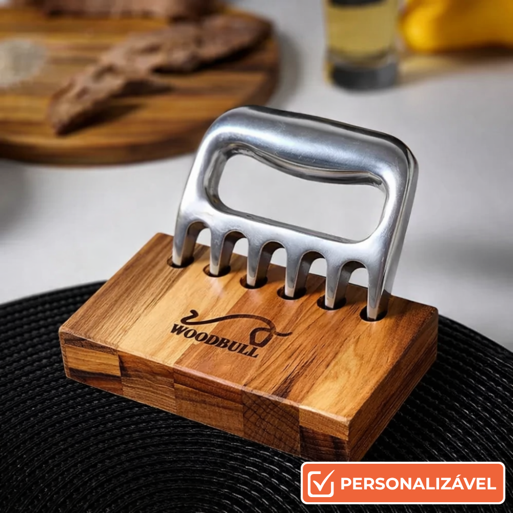 Garra de Urso Churrasco Alumínio Personalizada