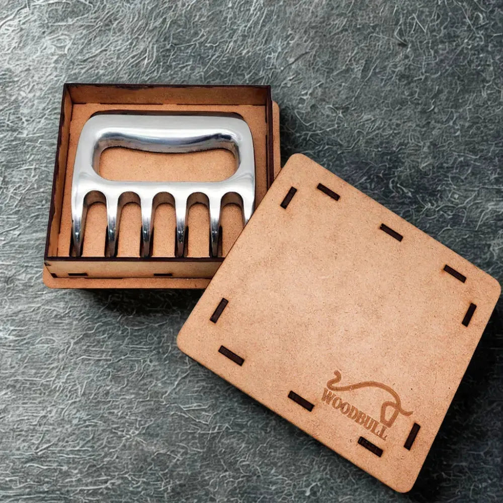 Garra de Urso Alumínio Polida Premium Personalizada Presente