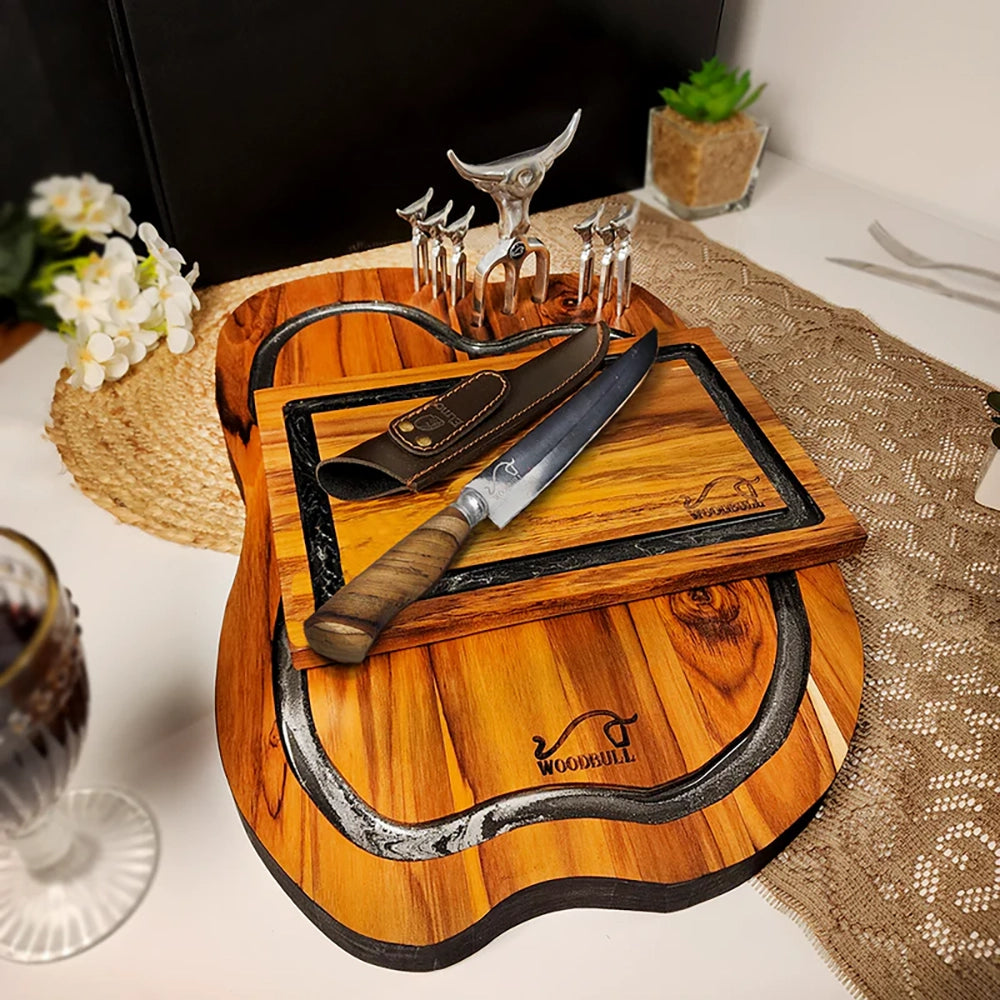 Kit Churrasco Personalizado With All c/ Caixa de Presente