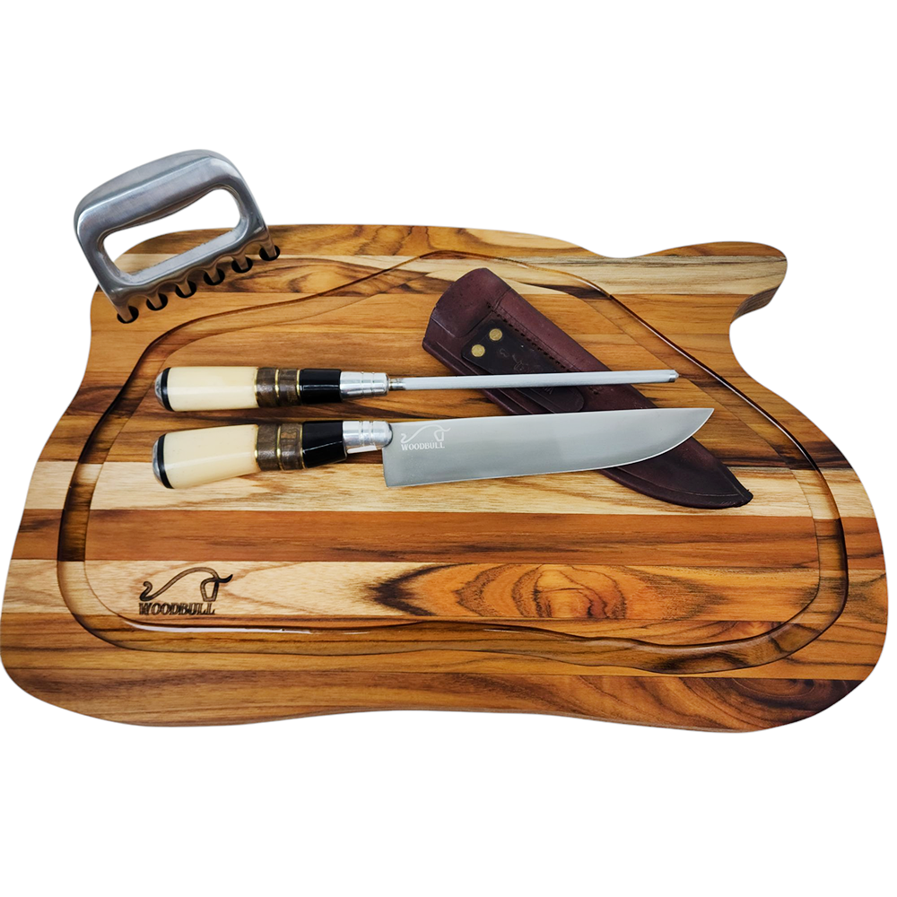 Kit Churrasco Personalizado Artesanal BBQ Masters