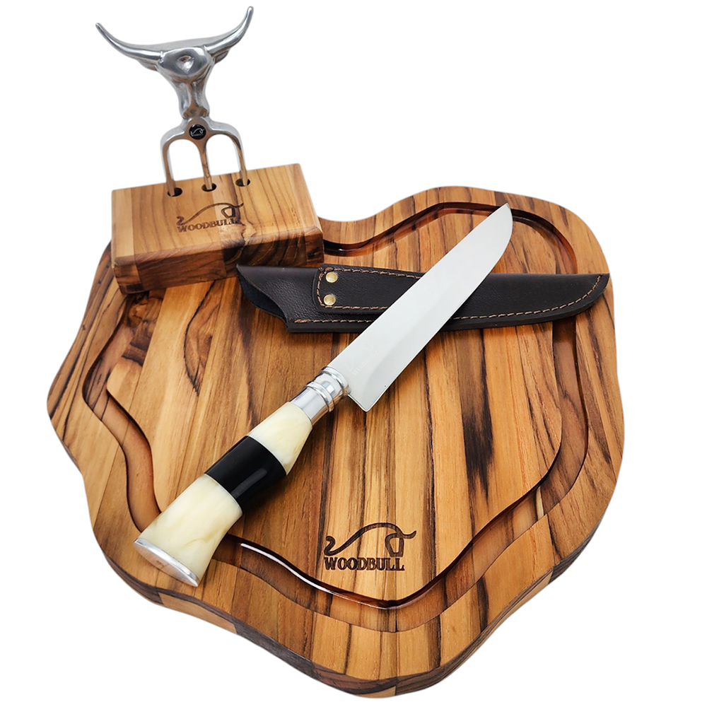 Kit Churrasco Personalizado Artesanal BBQ Forever