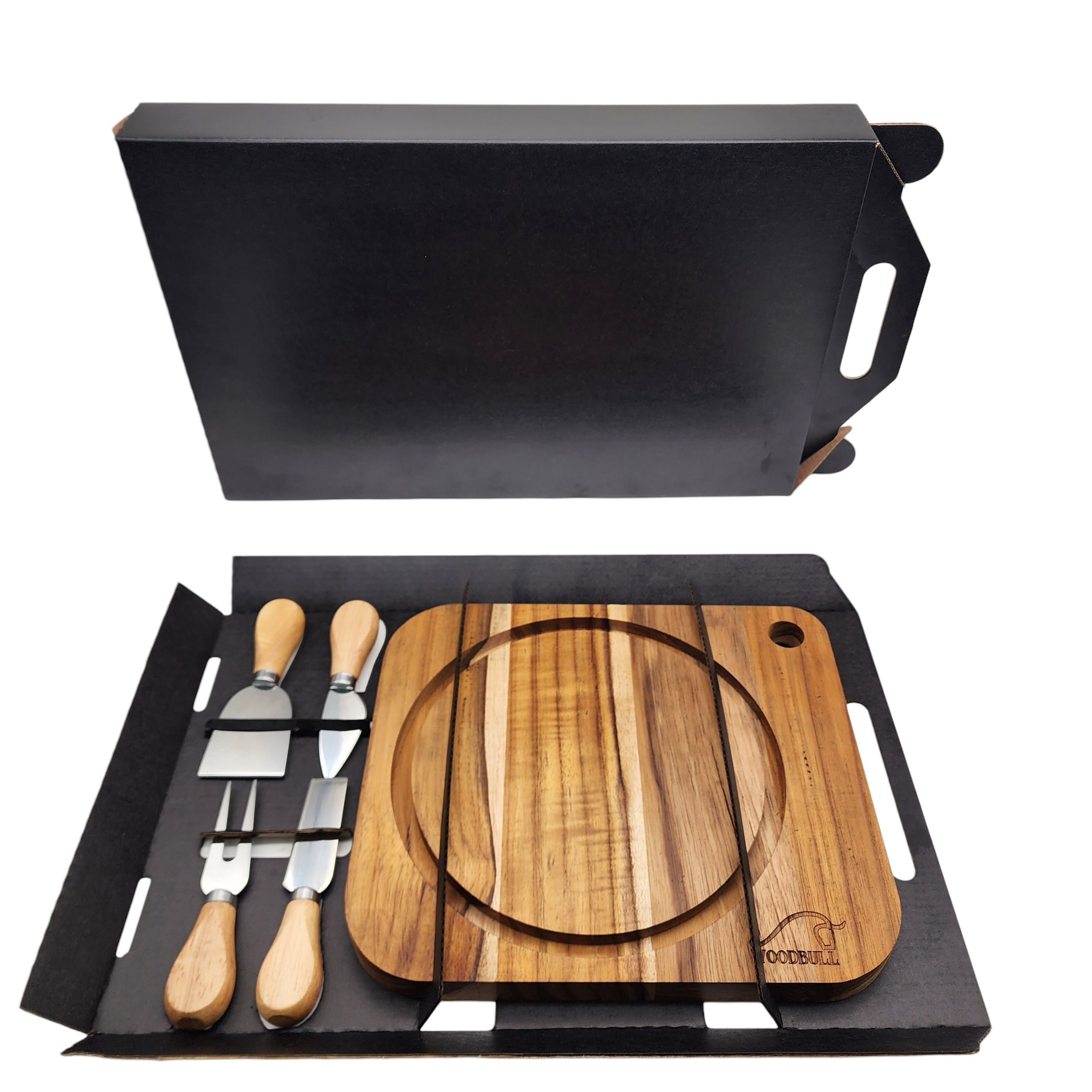 Kit para Queijos e Petiscos com Tábua | Ideal para Presentear