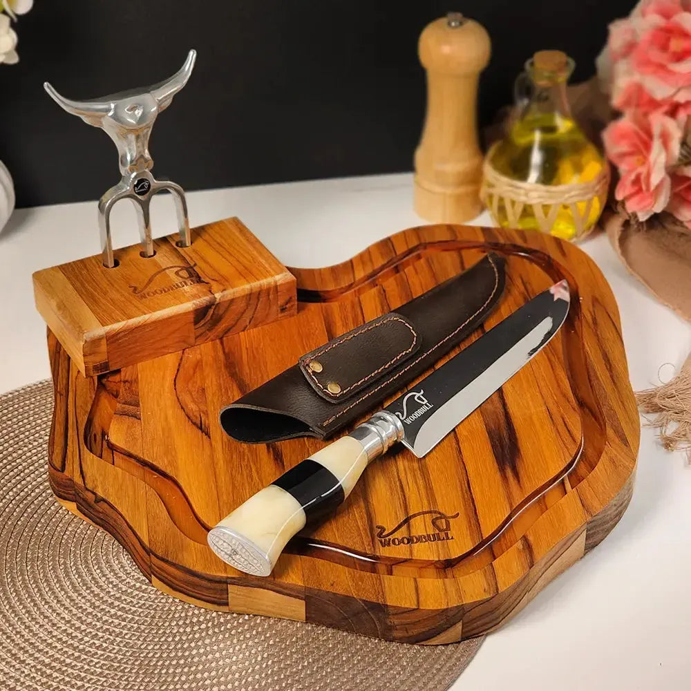 Kit Churrasco Personalizado Artesanal BBQ Forever