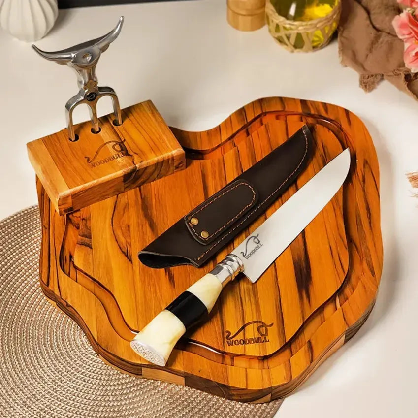 Kit Churrasco Personalizado Artesanal BBQ Forever