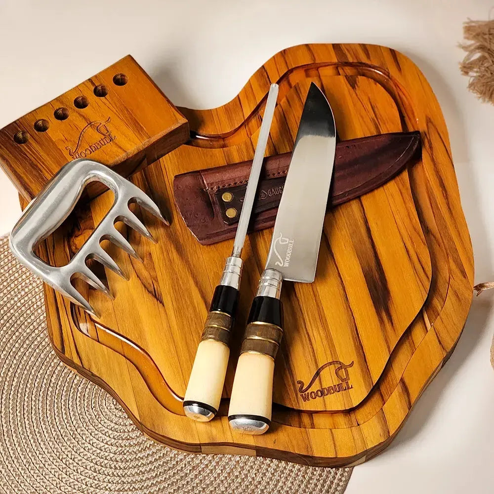 Kit Churrasco Personalizado Artesanal Luxurious Design