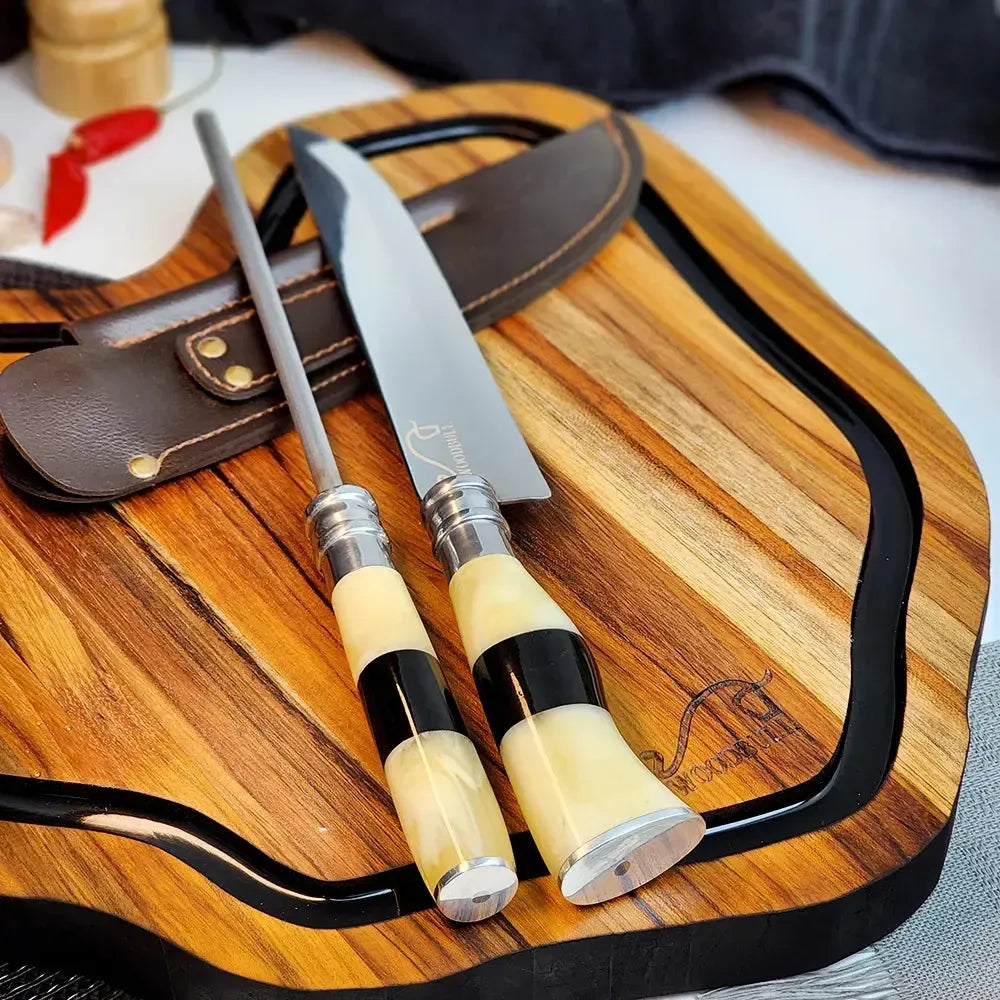 Kit Churrasco Personalizado Origens Black and White