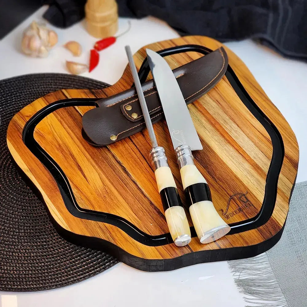 Kit Churrasco Personalizado Origens Black and White