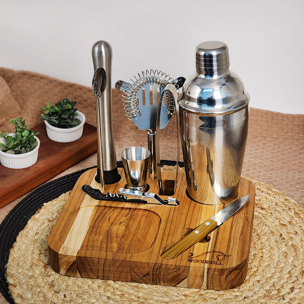 Kit Drink Completo Presente Caipirinha Barman