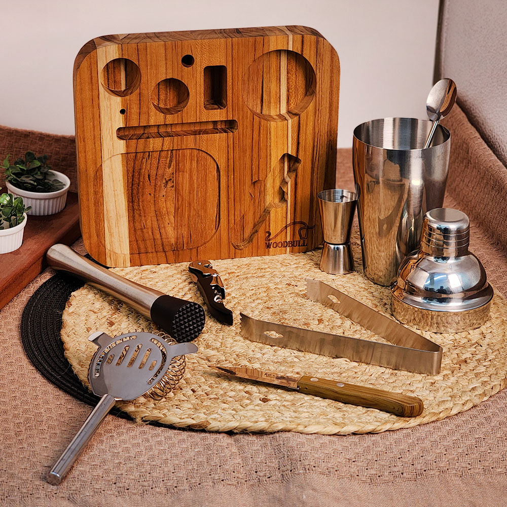 Kit Drink Completo Presente Caipirinha Barman