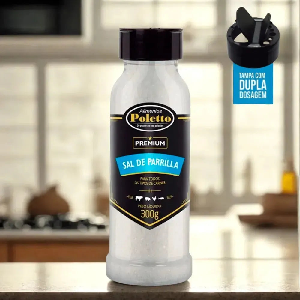 Sal de Parrilla Entrefino Poletto 300G