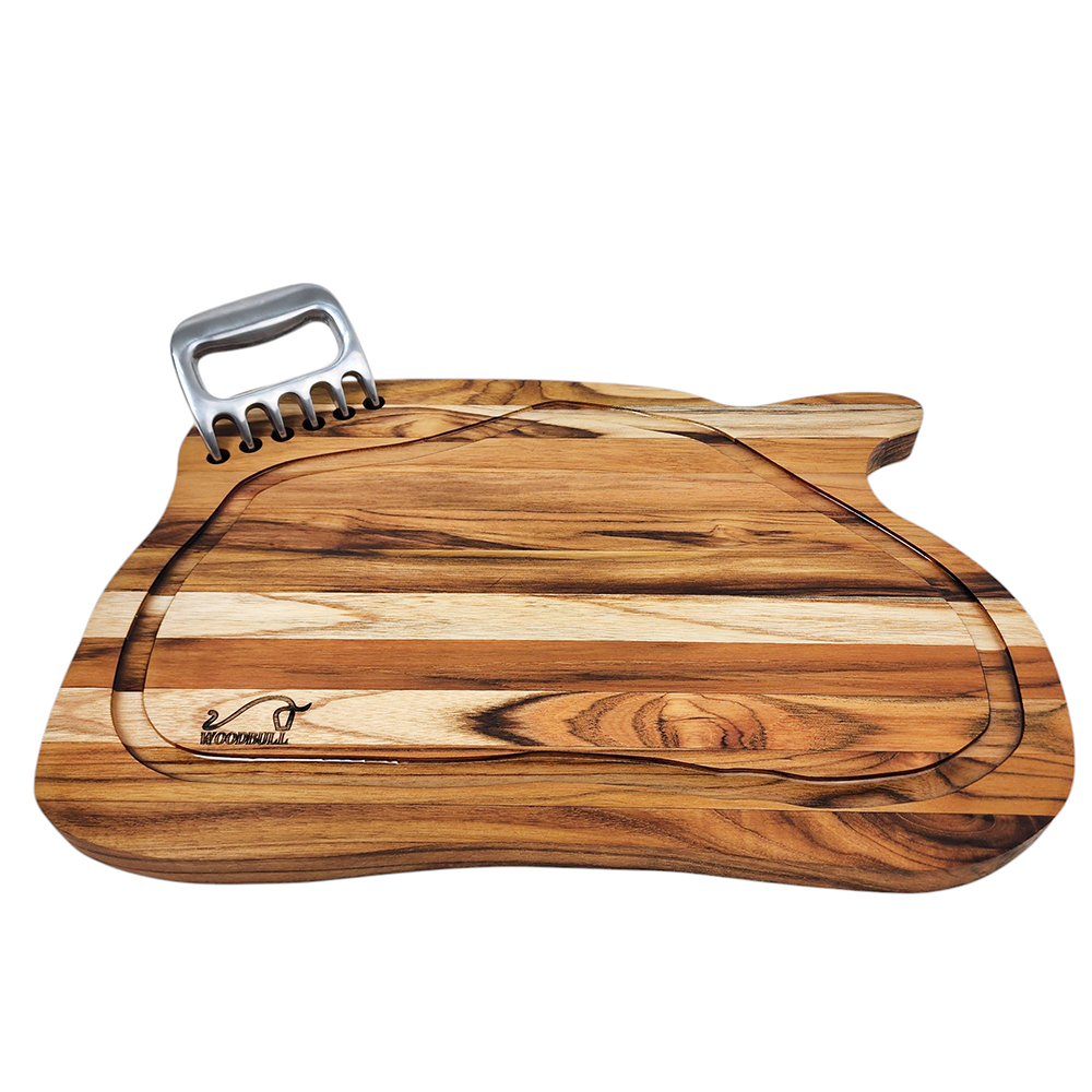 Tábua de Churrasco Personalizada Bbq Masters + Garra de Urso