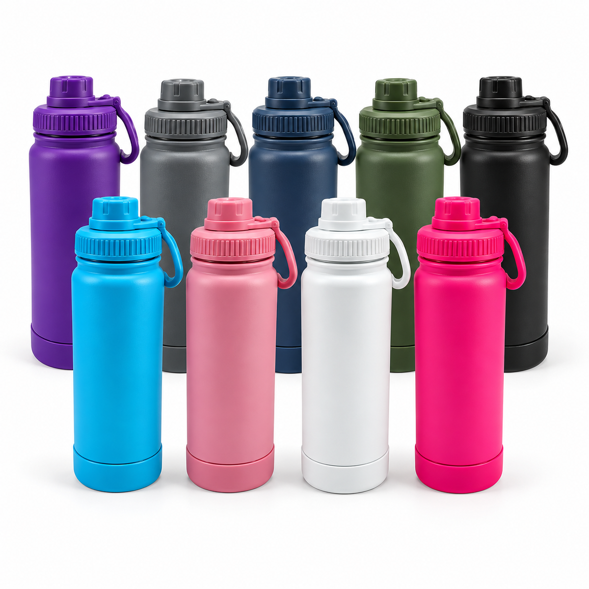 Garrafa Térmica 800ml Inox para Bebidas Quentes e Frias