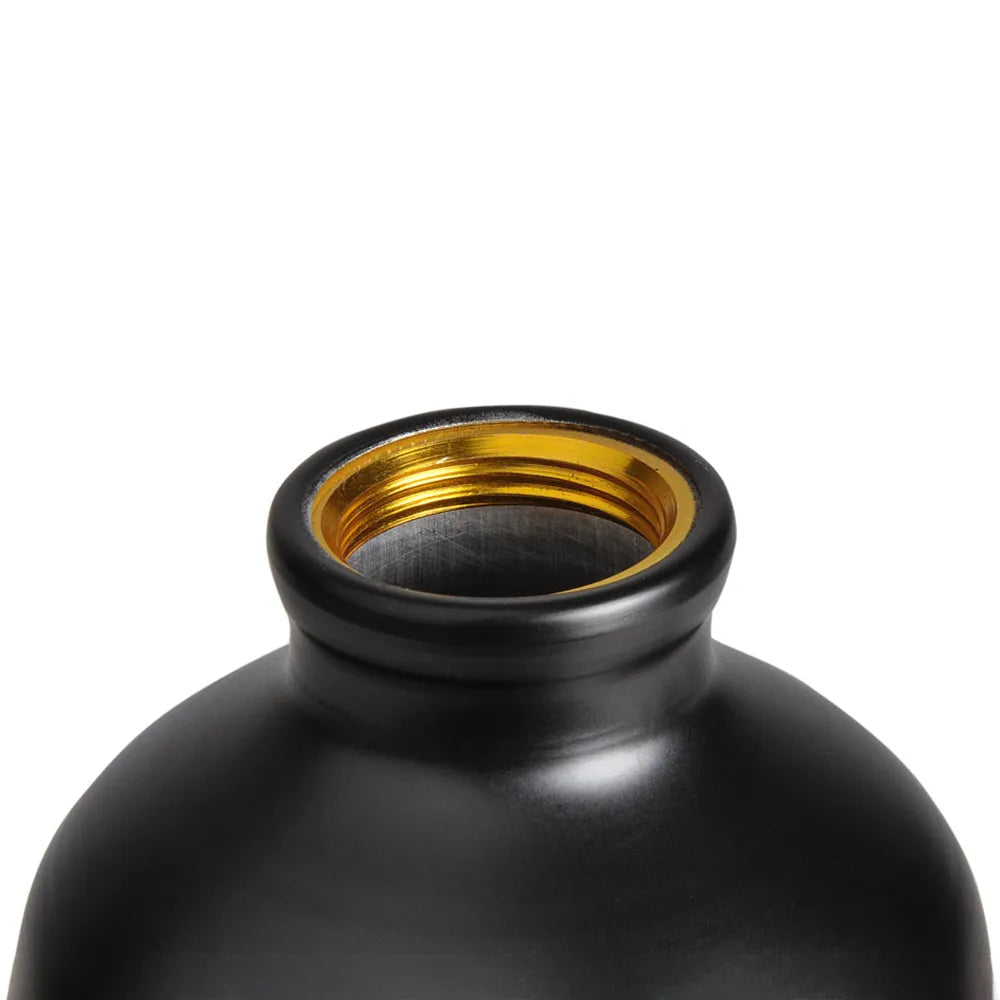 Garrafa Térmica de Alumínio Preta | 1 Litro