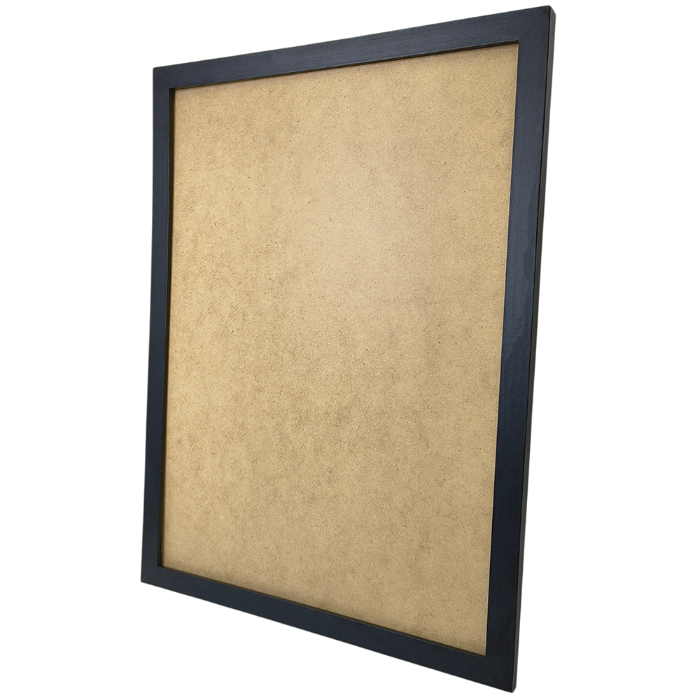 Moldura Personalizada com Foto 29x7x42cm | Com Vidro | Lisa Revestida | Preto ou Branco