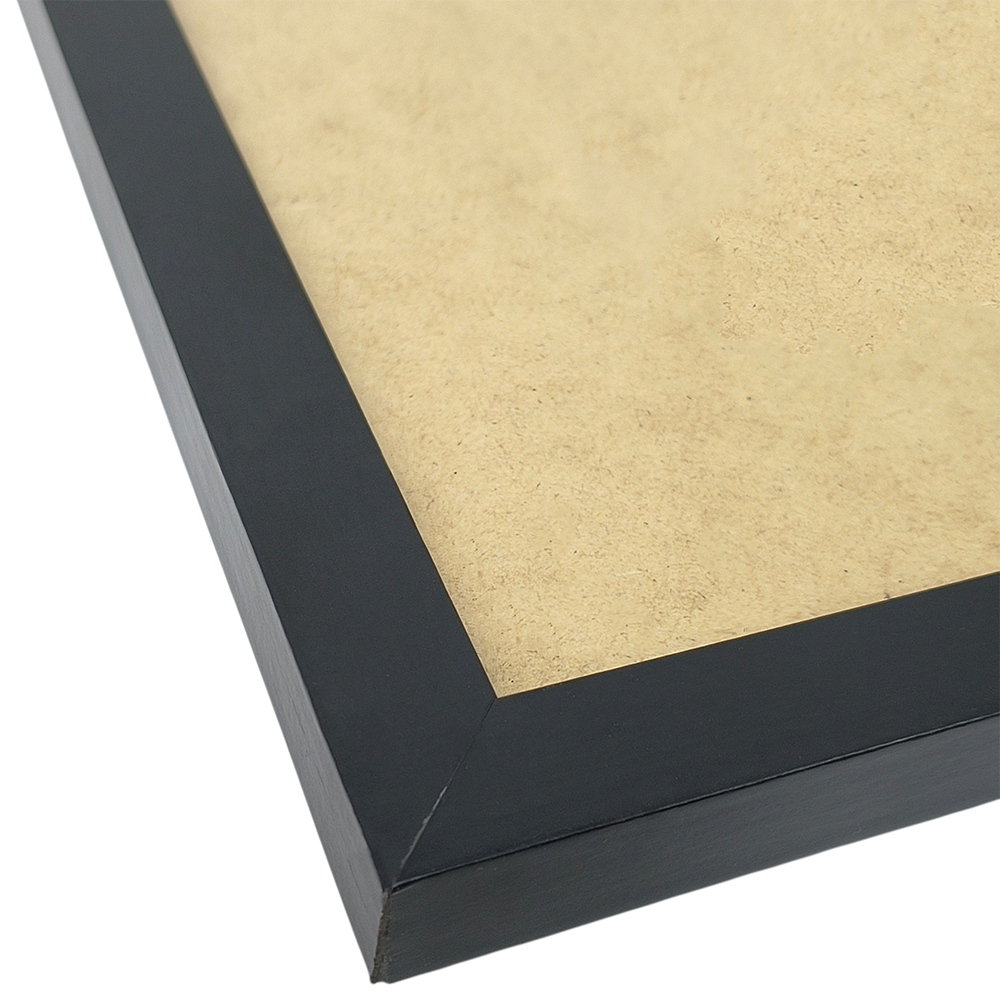 Moldura Personalizada com Foto 29x7x42cm | Com Vidro | Lisa Revestida | Preto ou Branco