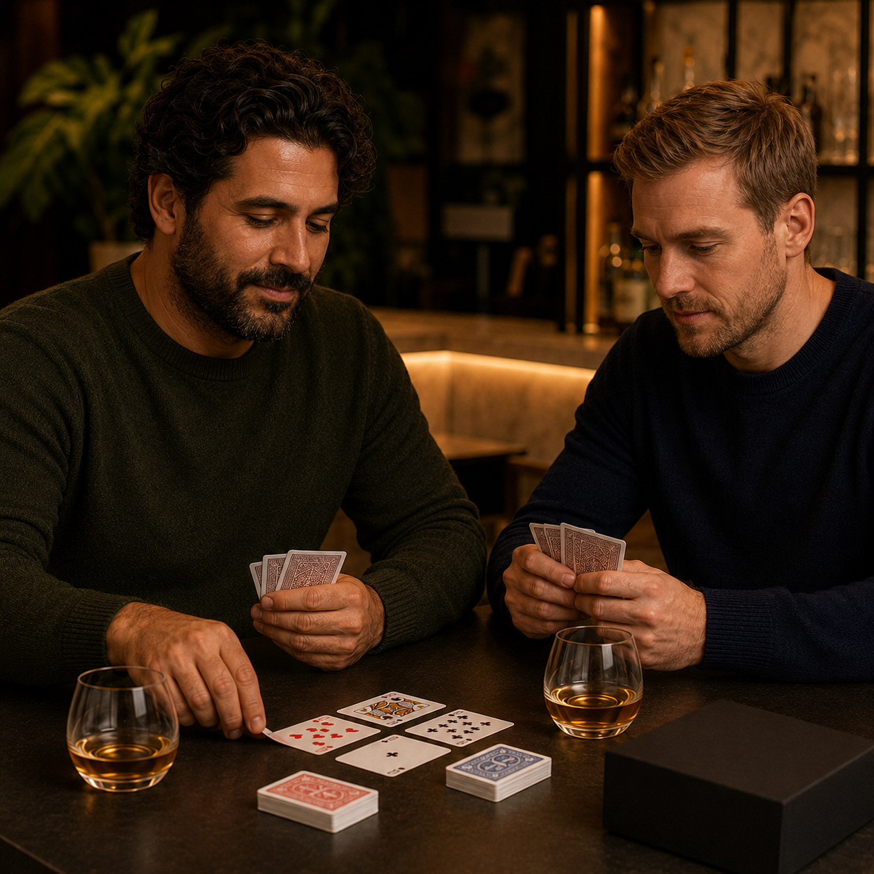 Kit Whisky Presente com Baralho | Conjunto Completo