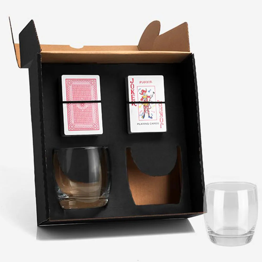Kit Whisky Presente com Baralho | Conjunto Completo