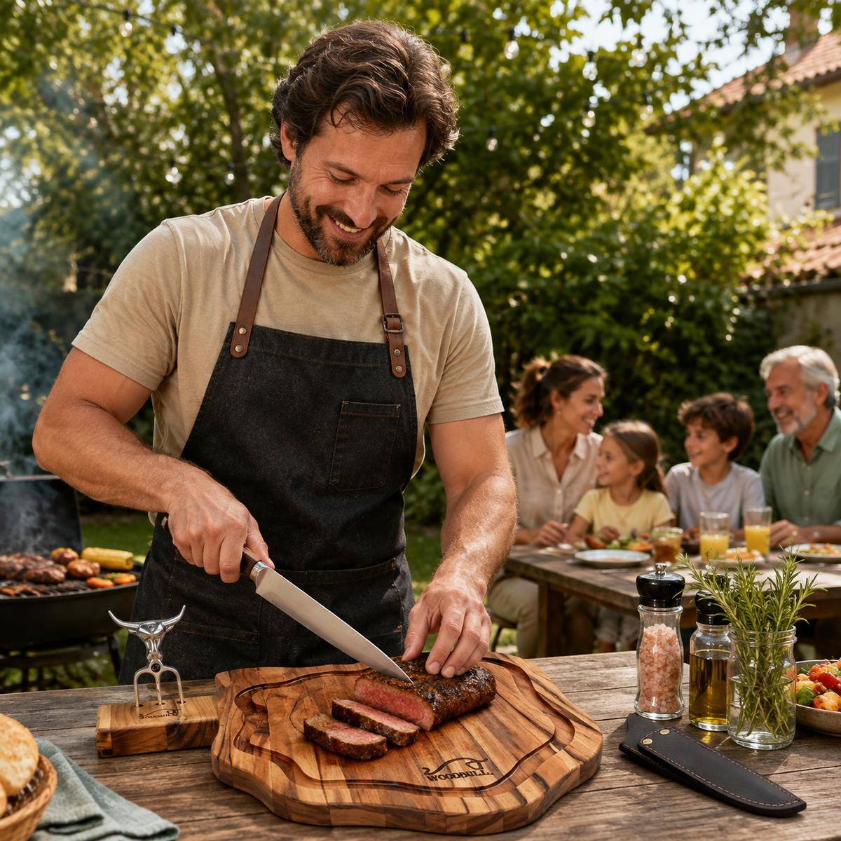 Kit Churrasco Personalizado Artesanal BBQ Forever