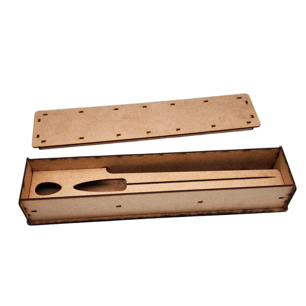 Caixa de MDF Personalizada para Faca 42x9x5cm para Presente