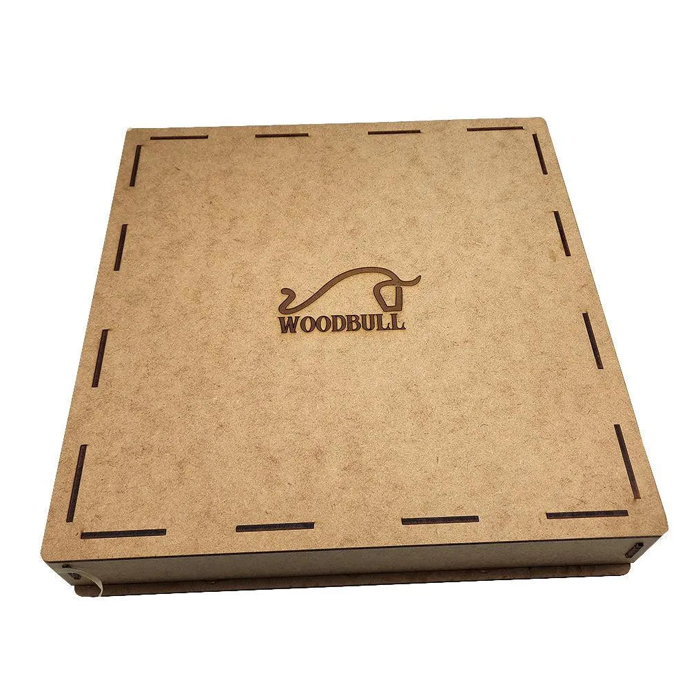 Caixa Para Presente Personalizada Madeira MDF 30x30x5 cm