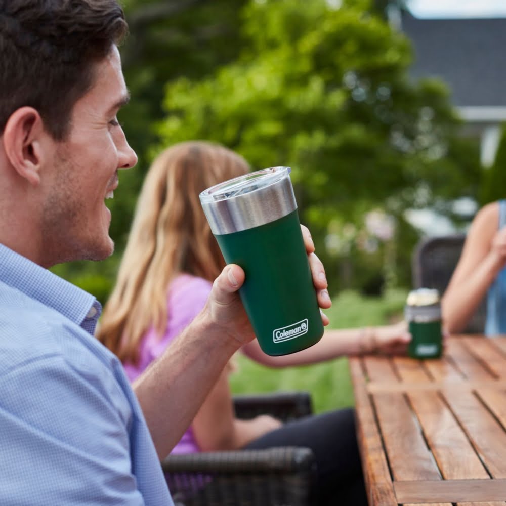 Copo Térmico de Cerveja 600 ml Verde Coleman Personalizado