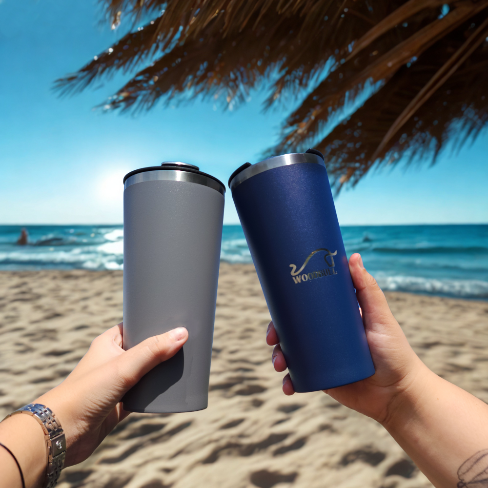 Copo Térmico Cerveja Chopp Personalizado com Tampa e Abridor 730 ml