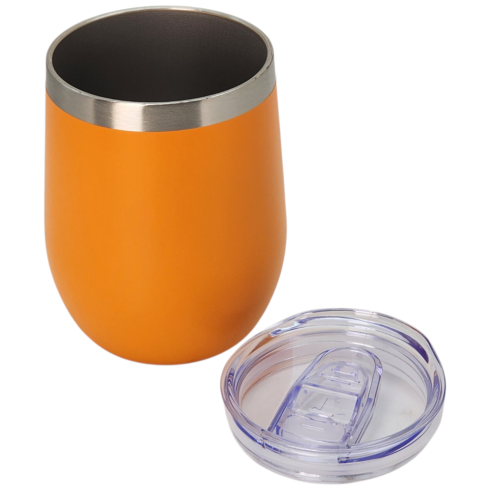 Copo Cuia Térmico 360ml Inox com Tampa Vedada Bebidas Quentes ou Geladas por Horas