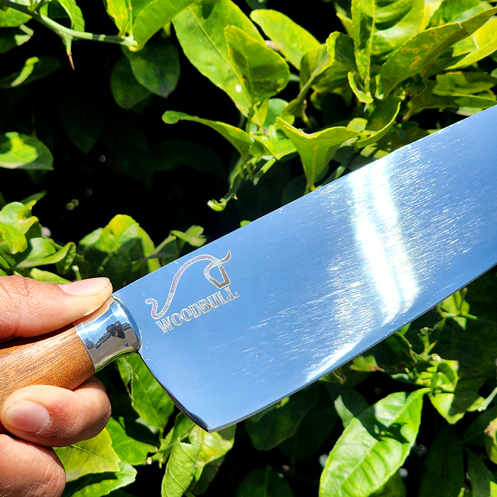Faca Aço Inox Personalizada Artesanal para Churrasco 9 Pol