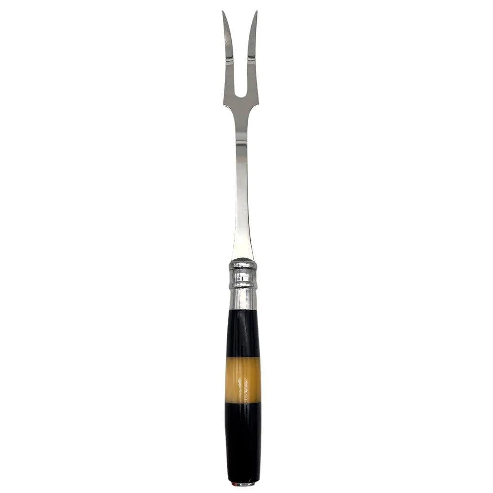Garfo Trinchante 8" com Cabo em Osso e Chifre