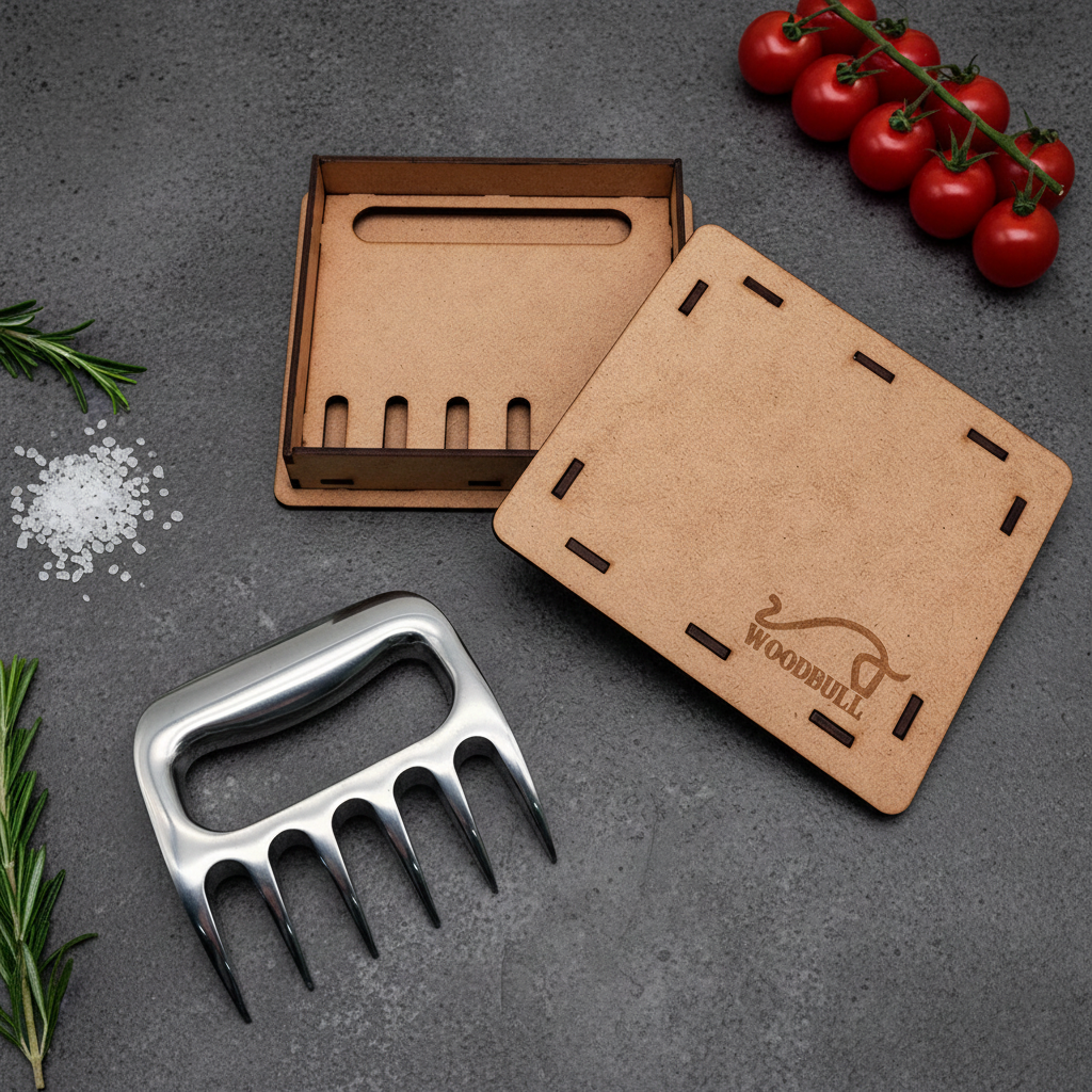 Garra de Urso Alumínio Polida Premium Personalizada Presente