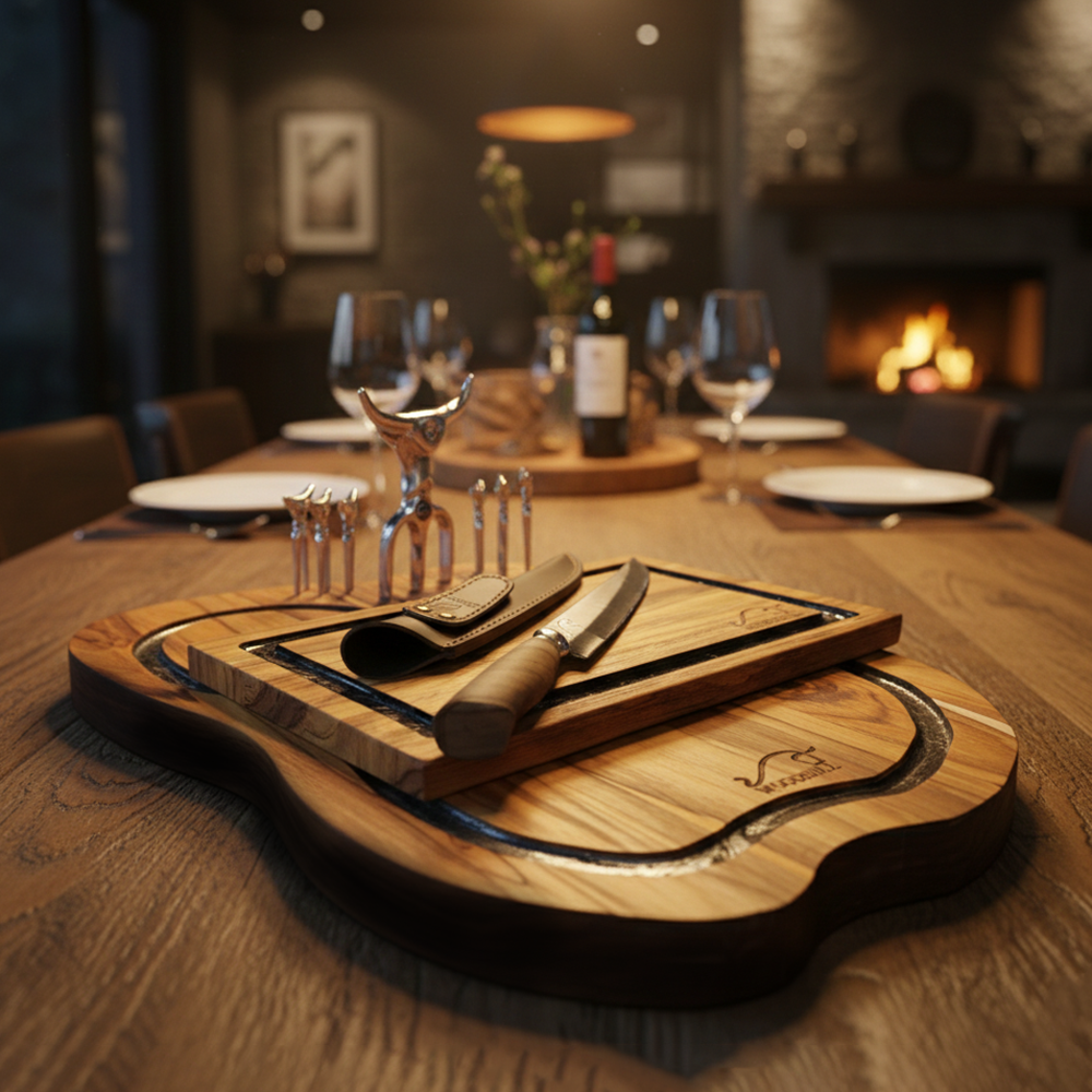 Kit Churrasco Personalizado With All c/ Caixa de Presente