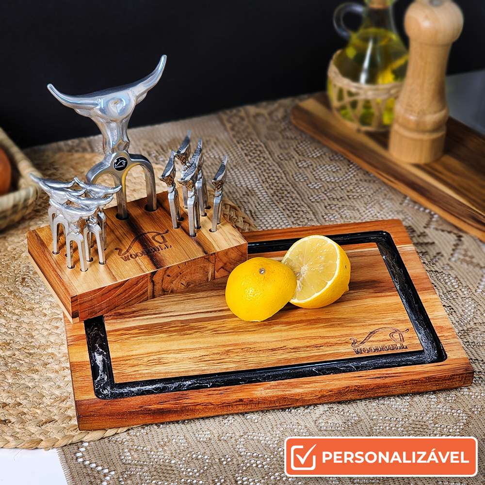 Kit Churrasco Personalizado Essentials BBQ