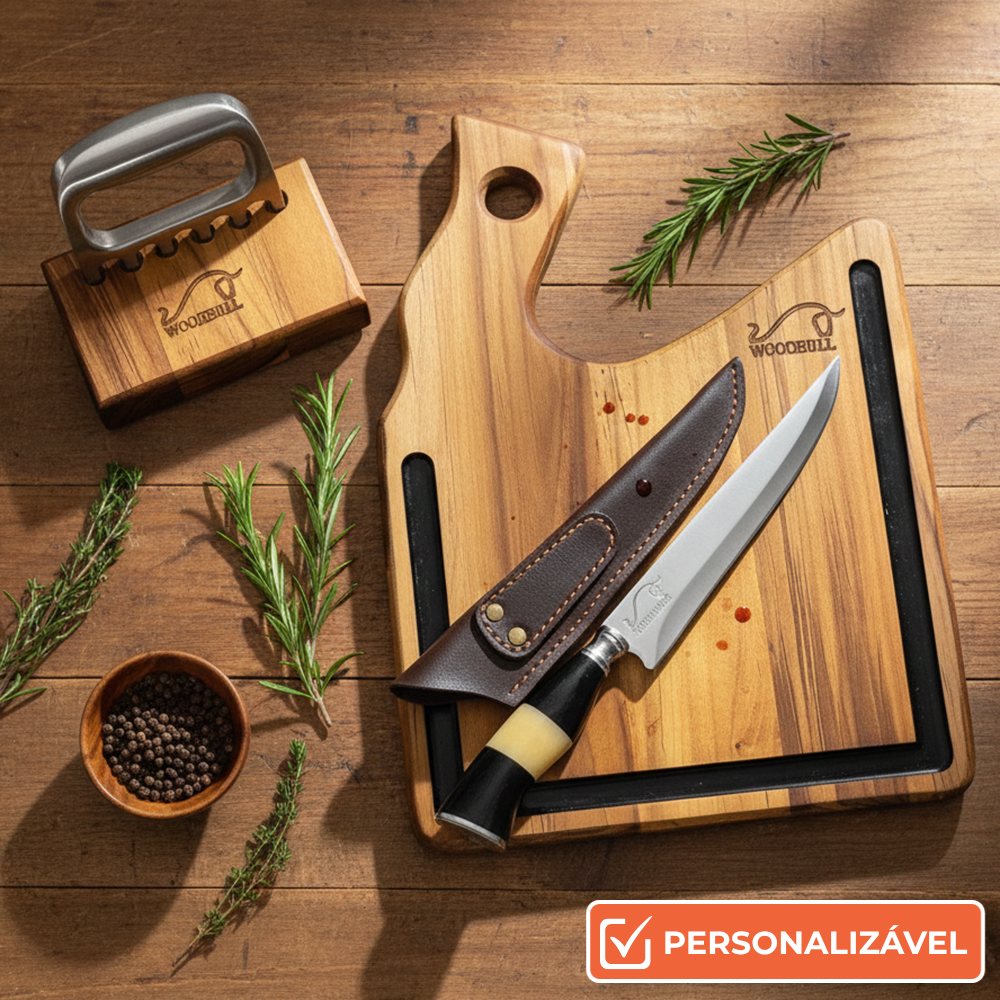 Kit Churrasco Personalizado Life BBQ Supreme