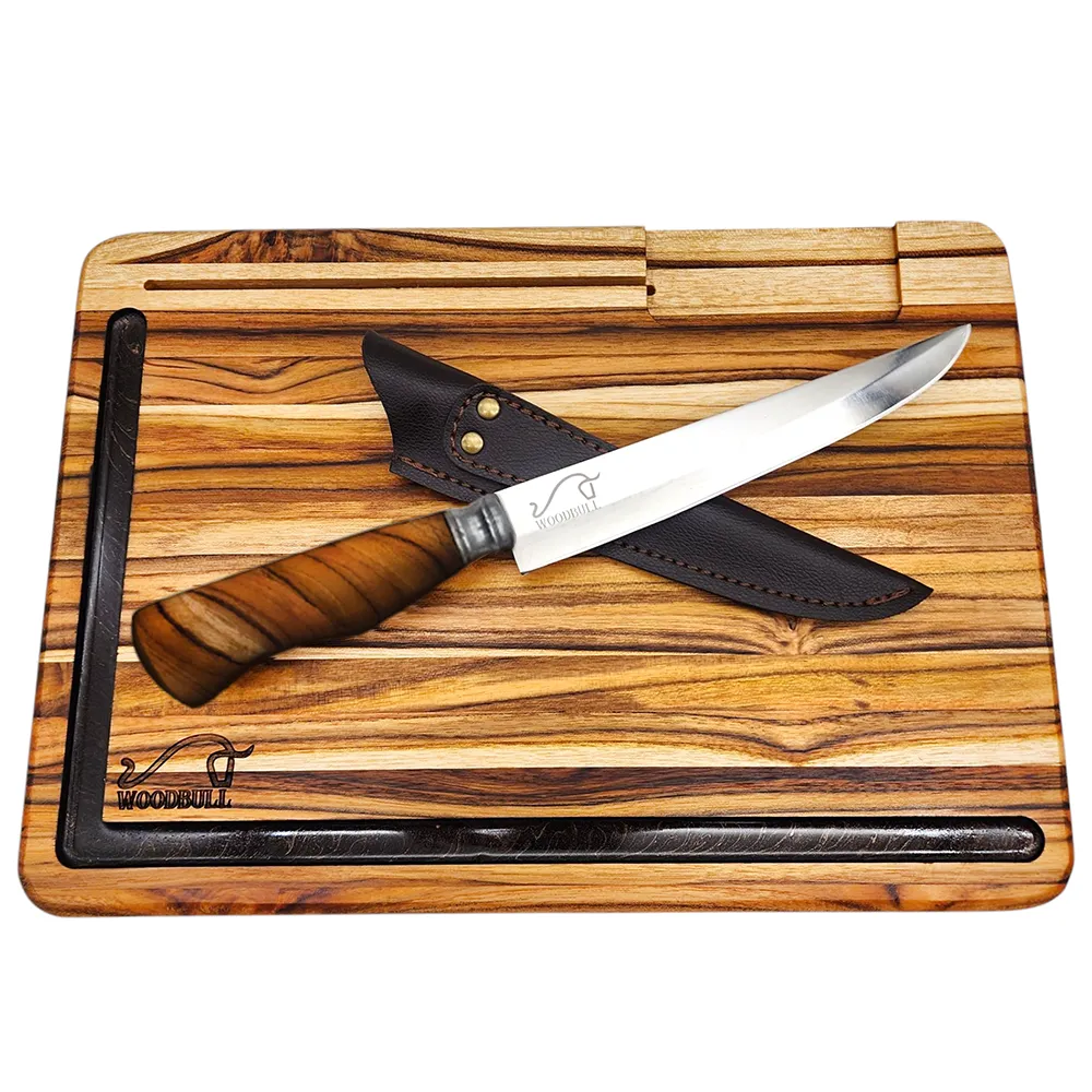 Kit Churrasco Premium com Faca | Presente Ideal para Churrasqueiro